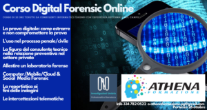 Read more about the article Corso online Digital Forensic